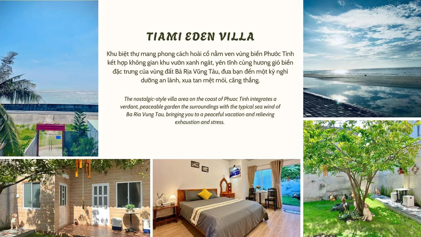 Tiami Eden Villa - Nghi Duong San Vuon Ven Bien Vung Tau